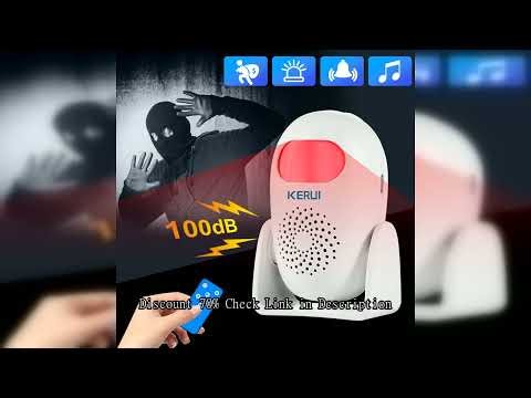 KERUI M120 PIR Motion Sensor Alarm Infrared Anti-Theft Burglar Welcome Chime Human Motion Detector G