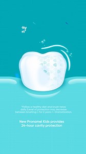 Did you know kid’s teeth have 50% thinner enamel than adult teeth? That’s why Pronamel Kids is designed with dentists. | Pronamel