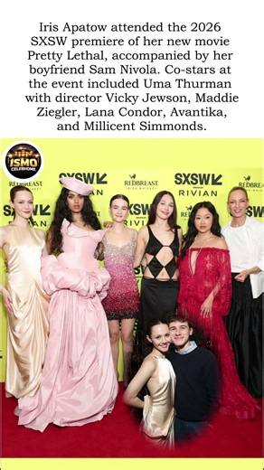 Iris Apatow Attends SXSW 2026 Premiere of Pretty Lethal#hollywood #celebrity