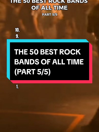 Top 50 Rock Bands of All Time: Part 5
