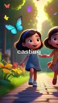 Every step Nina took brought a new color of magic into the world 🌈✨👟#disney#babystories#motivation