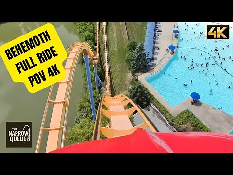 Behemoth - POV - 4K - Full Ride - No Music - Canadas Wonderland