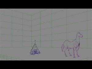 12 Animation Principles: The Horse (Rough)