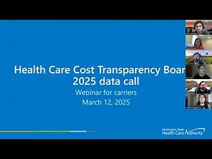 March 12, 2025, Cost Board webinar for carriers