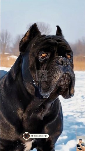 Corso black dog 😱😱#BlackCaneCorso #canecorso