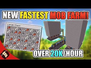BEST Mob Farm For Minecraft Bedrock | Tutorial