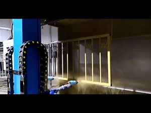 Automatic Reciprocating Paint Spray Process