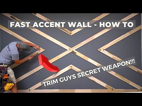 Accent Wall - DIY vs PRO Joinery