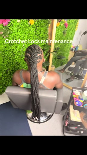 Crotchet locs maintenance in Melbourne