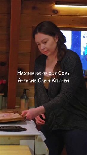 Cozy A-Frame Cabin Kitchen Tour! ✨🌿 | Tiny House Expedition