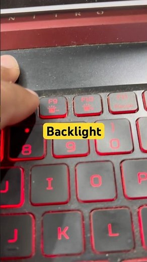 Acer Nitro An515-43 Series Laptop Keyboard Backlight Not Turning On Problem#macnitesh#keyboardtricks