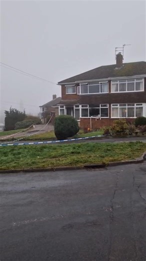 Police cordon at a house on Wendover Road in Wolverhampton following a fire last night (Saturday, January 17) | Express & Star