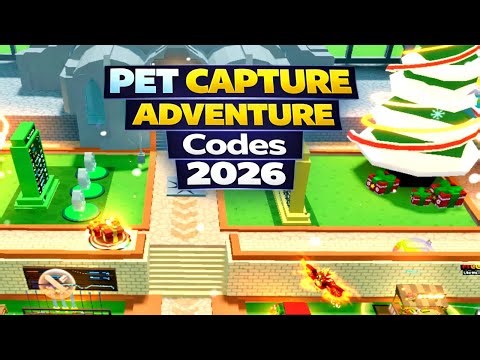 PET CAPTURE ADVENTURE Codes 2026 / Roblox ! 🎮🔑