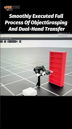 Agility A2 Dual-Arm Robot | NVIDIA Isaac Sim Object Grasping & Precision Automation