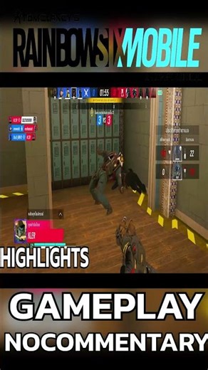 Rainbow Six Mobile ลงแรงค์ครั้งแรก "มุมอร่อย" ❤️😊 (มือถือ4K HDR 16:9) 1