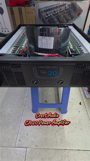 Chase Your Dreams with the Crest Audio CA 20 Amplifier