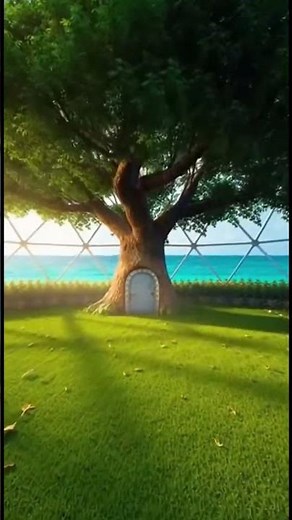 Sandy’s Treedome in REAL LIFE 🐿️ (Underwater Forest)
