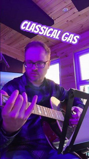 Practicing classical gas #guitarlesson #guitar #classicalgas