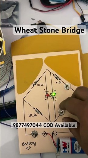 Wheat Stone Bridge Working Model Class 12 Physics