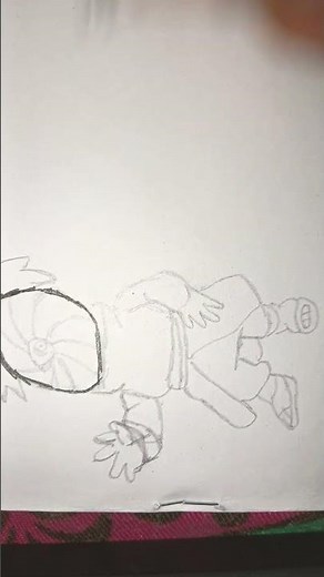 day 1 drawing Naruto all character in chibi version