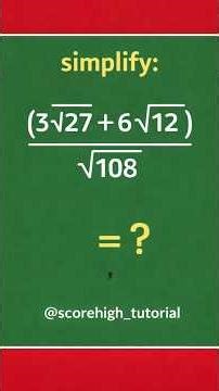 Let's Simplify.. #olympiad #ssccgl #sscchsl #algebra #mathquiz #mathematics #mathstricks