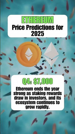 Ethereum Price Predictions for 2025 🔥 🚀