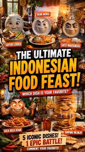 👑 THE ULTIMATE INDONESIAN FOOD FEAST! 🔥