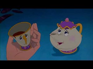 Teagan adventures of beauty and the beast Series meets Mrs Potts and Chip