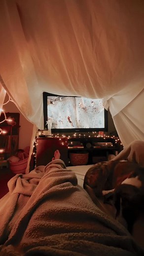 Building a Living Room Fort for the Weekend