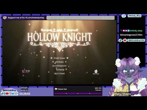[23 VOD] colosseum of fools and hidden dreams! | Let's Play Hollow Knight