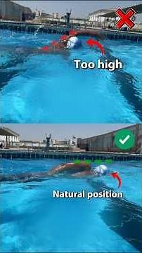 Front Crawl Swimming Technique – Head Position Mistakes!