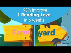 93% of Kids Improve 1 Reading Level in 6 weeks with Reading Eggs!