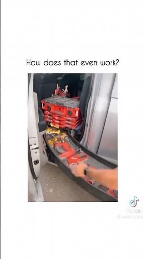 Custom tool box storage