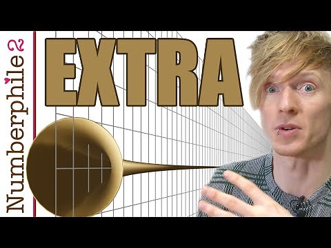 Gabriels Horn (extra) - Numberphile