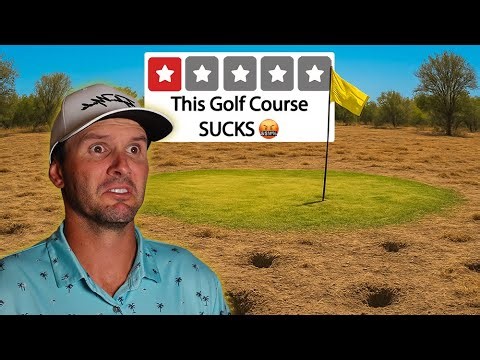 Golfing WORST GOLF COURSE in California