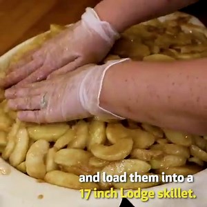 23K views · 515 reactions | Happy Pi Day from Tennessee! You can find this 25 pound apple pie right up the road from our foundry at Dollywood! | Lodge Cast Iron | Facebook