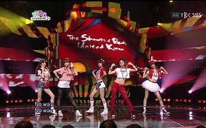 100613人气歌谣.f(x)&After school-《Girl friend》