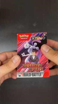 Mewtwo Destined Rivals Build and Battle Booster Box Unboxing #pokemon #boosterbox #mewtwo
