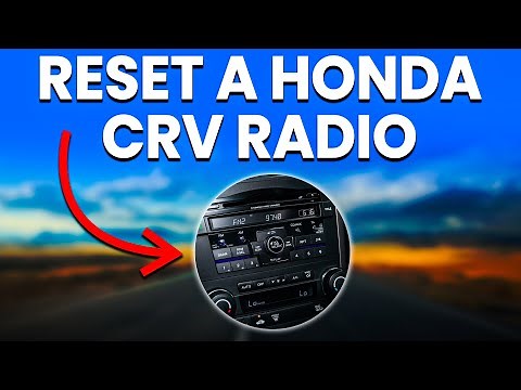 How To Reset A Honda CRV Radio (Explained)