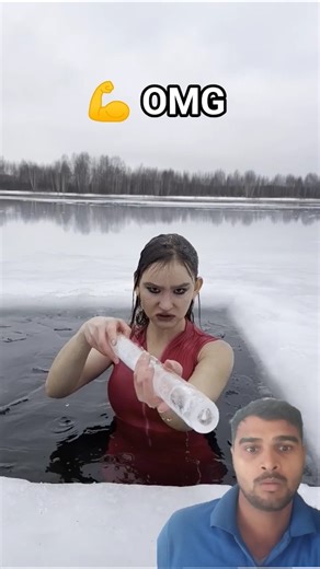 Ice queen girl 💪💪 OMG #swimming #swim #water #icequeen #frozen