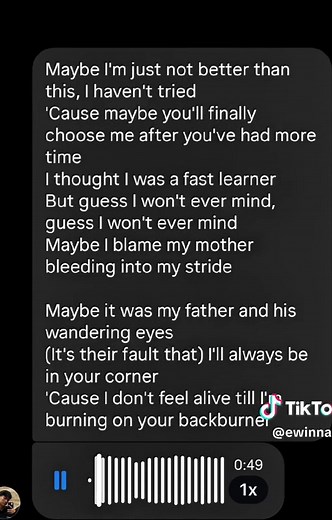 Backburner Lyrics by NIKI: Full Lirik and Cover Insights