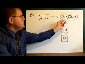 Multiplying Square Roots