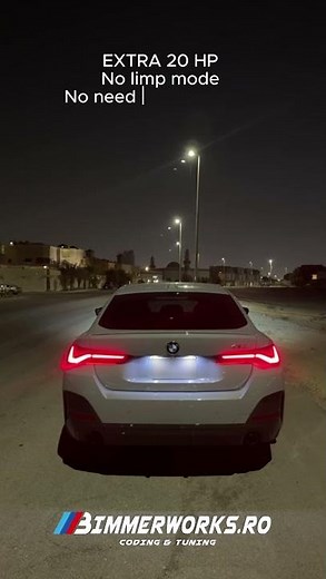 BMW G26 420I Burbles Sport + Pops & Bangs Exhaust