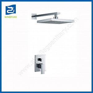 [Hot Item] in Wall Mounted Concealed Shower Set with 8" Square ABS Head Shower