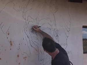 Artist Matt Shapira - aka 'Roaming Elephant' - is in Zambia sharing his amazing paintings with local children. We love the before and after shots at this school in Lusaka - go Matt! #elephant #art | David Shepherd Wildlife Foundation | Facebook