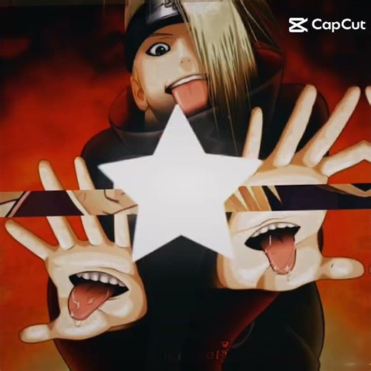 o mestre das explosões #naruto #anime #otakus #deidara