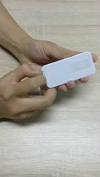 How to change battery of the remote control.