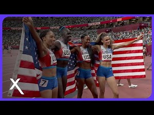 Allyson Felix, the most decorated U.S. track athlete.