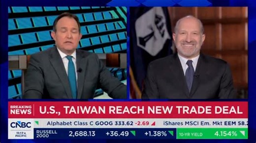 MAJOR trade deal: The U.S. and Taiwan have reached a historic agreement. ✅ Taiwan to invest $250B to build and produce chips in America. ✅ $250B in credit guarantees from Taiwan to support the full U.S. semiconductor supply chain. ✅ Reciprocal U.S. tariffs on Taiwanese goods capped at 15%. President Trump’s America First Trade Agenda delivers again. | U.S. Department of Commerce