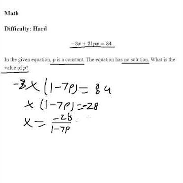 This Algebra SAT Question Should Be Free Points! Here's How To Solve It #satprep #maths #collegeprep